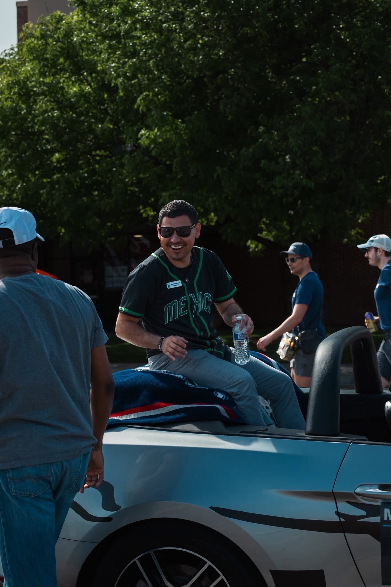 City council member at parade Pasco